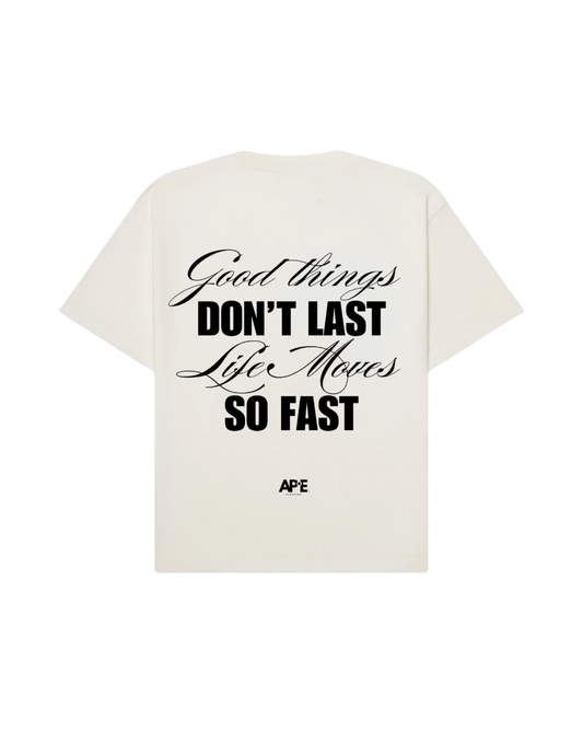 GOOD THINGS TEE | WHITE